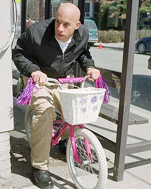 Vin Diesel shilling for The Pacifier